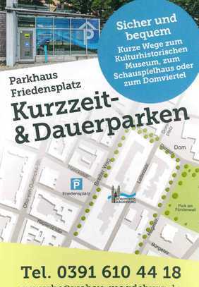 **komfortable Dauerparkplätze in bester City-Lage - Der erste Monat mietfrei!**