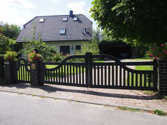 modernes Landhaus mit WP und Lüftung auf Naturparadis