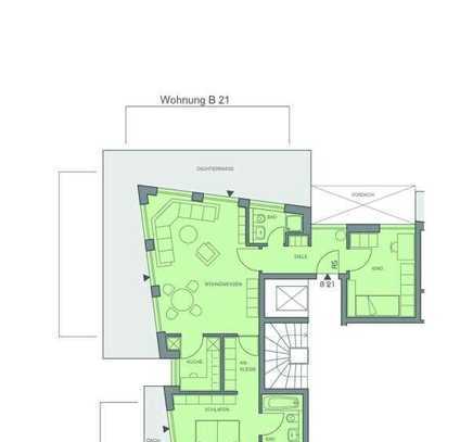 3ZKBB-Penthouse Wohnung in Idstein