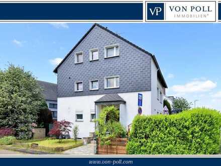 Schöne Familienwohnung mit Garten, Wintergarten und separatem Büroraum