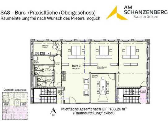 Flexible Raumaufteilung - Erstbezug - Am Schanzenberg