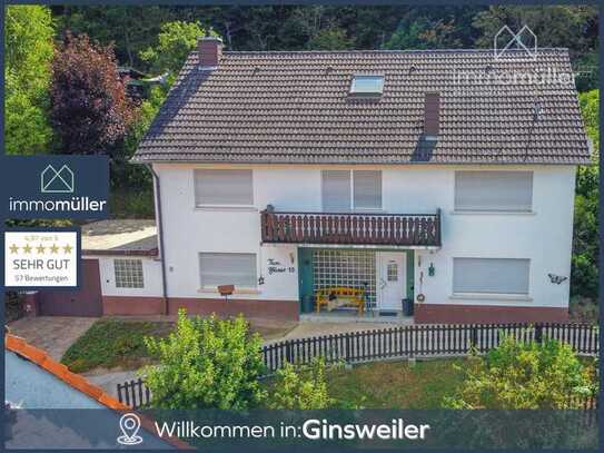 PREISREDUZIERUNG! 1-2 Familienhaus mit großem Grundstück in Ginsweiler!