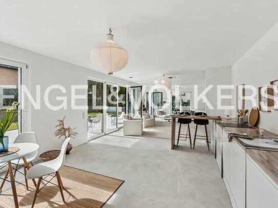 Atemberaubende 4-Zimmer-Neubau-Wohnung mit Garten in Bad Homburg