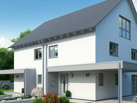 NEU: Moderne Doppelhaushälften in tolle Aussichtslage! KFN-QNG Bauweise - voll KfW förderfähig!