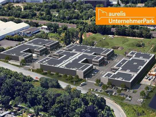 Neubau Aurelis UnternehmerPark - nachhaltig, flexibel, provisionsfrei