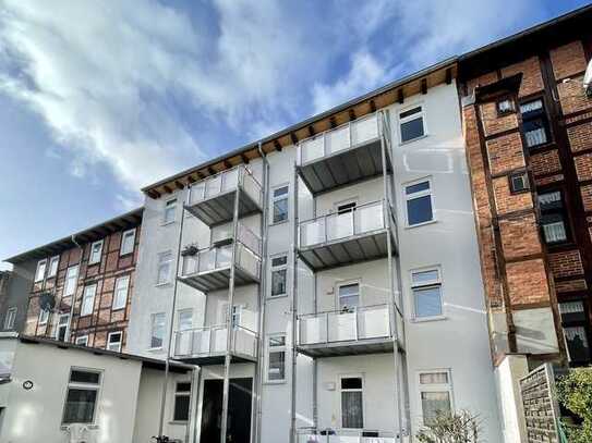 Vermiete 3-Raum-Wohnung in Halberstadt im 2. OG mit Balkon