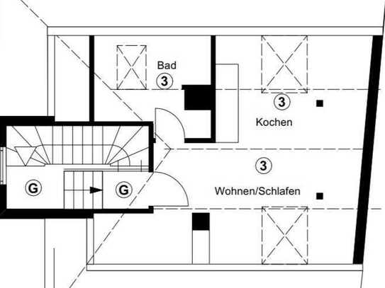 Attraktive 1-Zimmer-Wohnung in 75223, Niefern-Öschelbronn