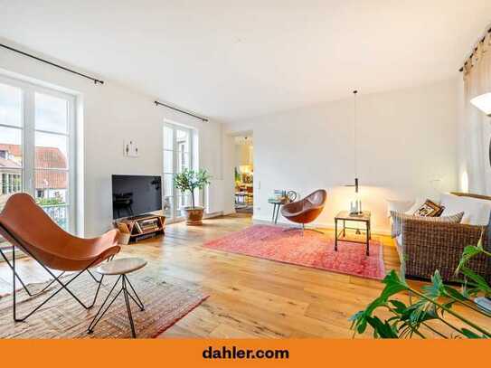 Wohngenuss: Maisonette-Flair trifft Altbau-Charme