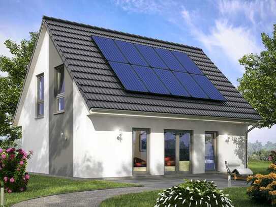 EH-40 , 1,5-gesch. Haus in Extertal m. Wärmepumpe Erst BAUEN, dann ZAHLEN mit ScanHaus Marlow!