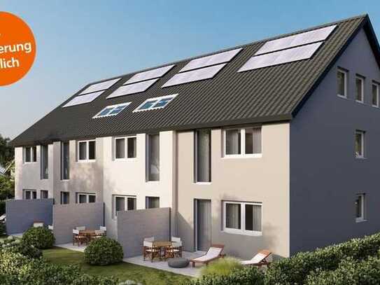 Neubau in Bielefeld-Dalbke: Moderne Reihenhäuser mit Garten und innovativer Energieeffizienz