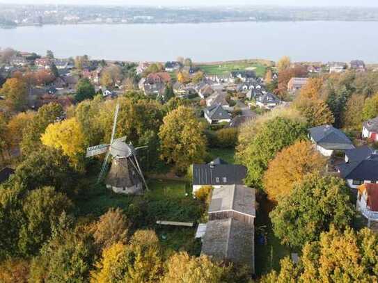 Besonderes und vielseitig nutzbares Mühlenanwesen mit Blick auf die Schlei