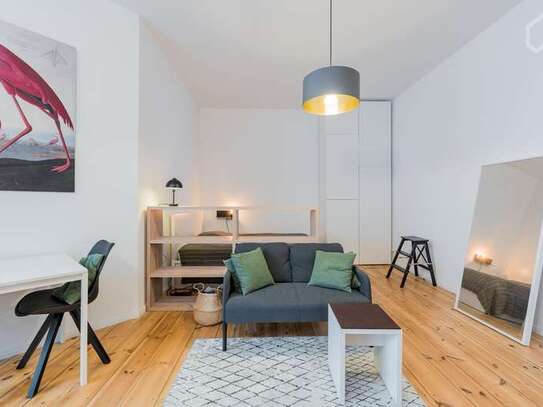 Exklusive 1-Zimmer-Wohnung mit gehobener Innenausstattung in Berlin Wedding