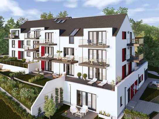 Neubau! Gemütliche 2-Zi.-Wohnung im Obergeschoss: Ihr perfektes Zuhause in Ebersberg!