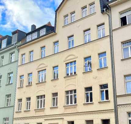 LEIPZIG-NEUSCHÖNEFELD * PROVISIONSFREI * 3-ZIMMER WOHNUNG mit BALKON * SANIERTER ALTBAU * VERMIET...