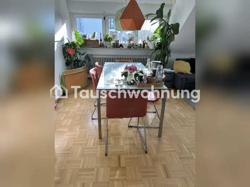 Tauschwohnung: 3 Zi. 2OG Möhringen mit Garage+Garten