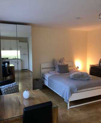 Exklusive, voll möblierte 1-Zimmer-Wohnung, mit Glasfaserinternet ausgestattet , in Karlsruhe