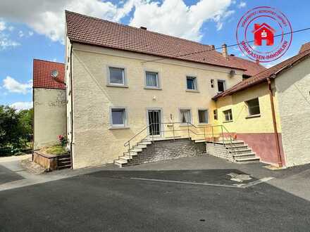 Altes Bauernhaus mit vielseitigen Möglichkeiten - sofort verfügbar - in ruhiger Lage von Krensheim
