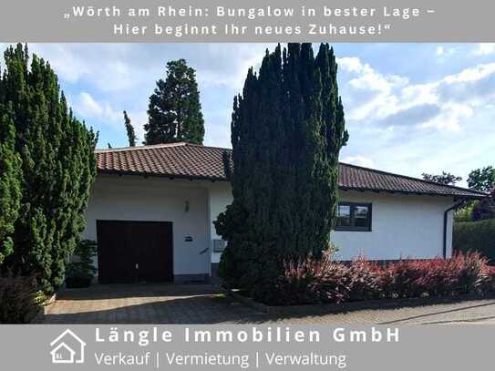 „Wörth am Rhein: Bungalow in bester Lage – Hier beginnt Ihr neues Zuhause!“