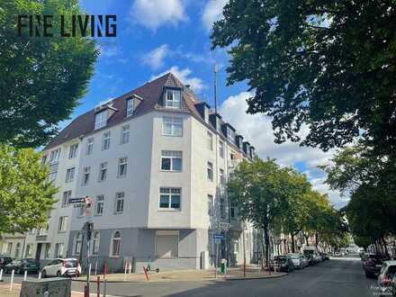 Frisch sanierte Maisonette Wohnung mit Dachterrasse