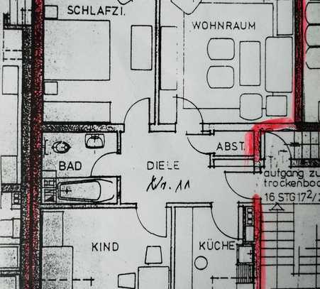 Ansprechende 3-Zimmer-Dachgeschosswohnung in Essen