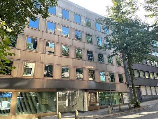 Attraktive, vollklimatisierte 226 m² Bürofläche in Essen City | Glasfaser | Stellplätze