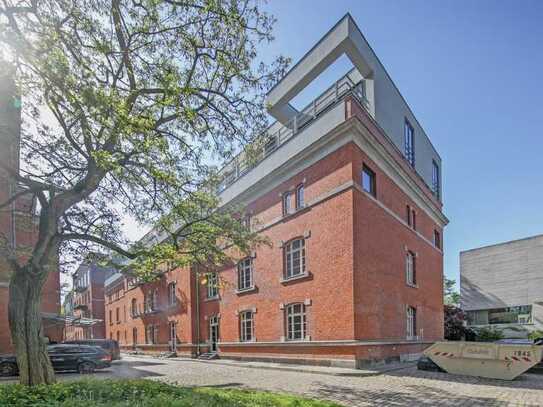 Büroraum in Loft-Etage im Werkhof in der Lehrter Str ca. 700 m vom Hbf entfernt