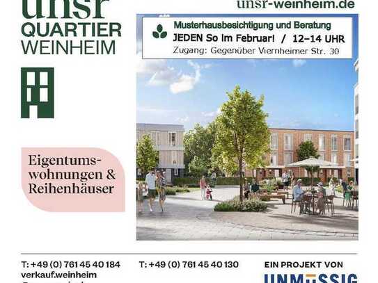 NEUBAU-Weinheim - unsr TOWNHOUSE - Haus am Park - beste Lage!