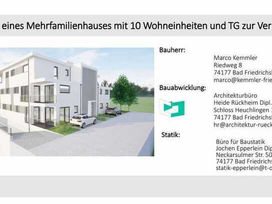 Exklusive 3,5-Raum-Wohnung mit gehobener Innenausstattung mit EBK in Bad Friedrichshall