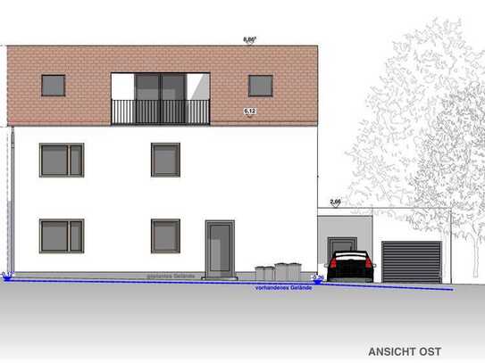 Neubau | Traumhafte Dachterrassenwohnung in idyllischer Lage von Gersthofen