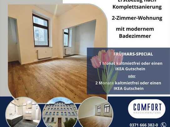 ** ERSTBEZUG nach KOMPLETTSANIERUNG - 2-Z.-W. mit modernem Bad * EBK mgl.**