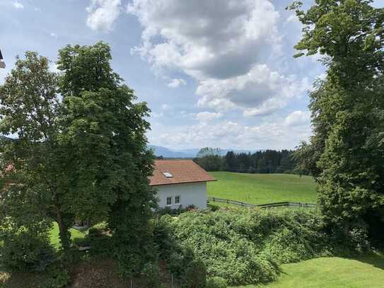 Idyllisch gelegene 2 Zi-WE mit Südbalkon und herrlichem unverbaubarem Bergblick