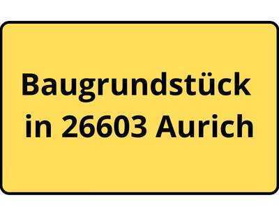 Zentrumnahes Baugrundstück in Aurich