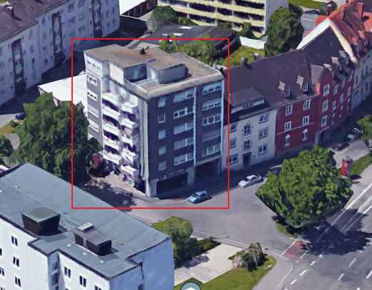 Schöne 2-Zimmer-Wohnung in guter Lage in Neu-Ulm ab 01.04.2025 zu vermieten