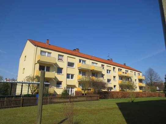 Grenzweg 45, 3-Zimmer-Erdgeschosswohnung mit Balkon und eigener Gartenparzelle