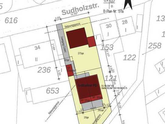 Traumhaftes Baugrundstück (2 Bauplätze) in Bochum Höntrop / Weitmar mit Garten