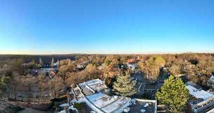 ERSTKLASSIGE PENTHOUSE-MAISONETTE mit 120 qm Traum-Dachterrasse- mit Weitblick