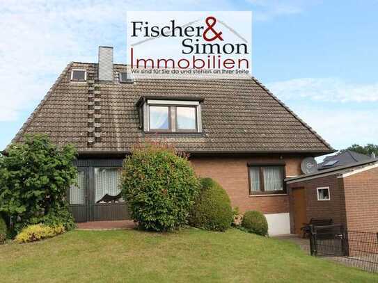 Nienburg-gepflegtes Einfamilienhaus m. Einliegerwohnung u. Doppelgarage u. schönem Garten