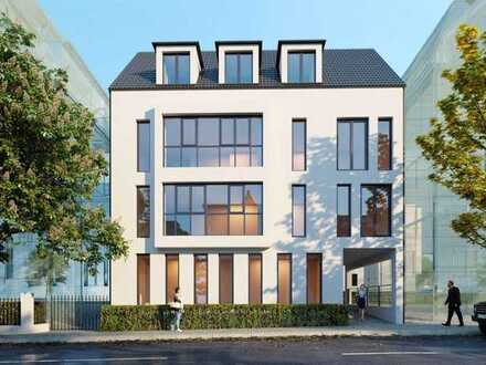 Kapitalanlage in Zuffenhausen: Repräsentative EG-Büroeinheit mit 2 Zimmern, Terrasse und Garten