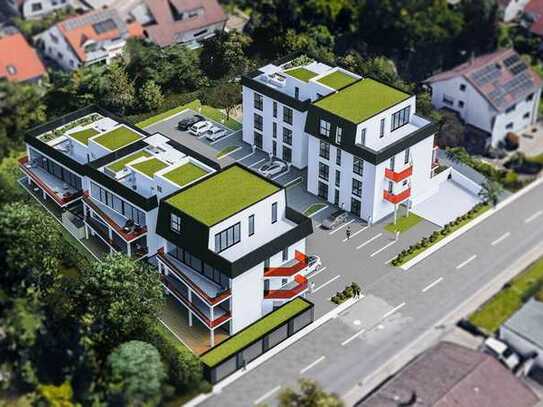 Neubau: 4-Zimmer-Wohnung mit zwei Balkonen!