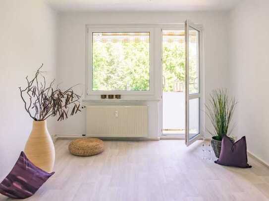 Modernisierte 2-Raum-Wohnung mit Balkon