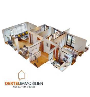 3 Zimmer mit 2 Balkonen, Garage und Stellplatz