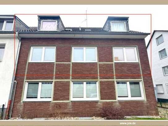 Attraktive Maisonette-Wohnung mit möbliertem Dachgeschoss-Apartment im Düsseldorfer Uni-Viertel