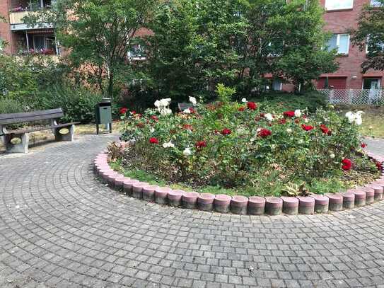 Hermelincarre Leipzig-Paunsdorf, 2-Raum-Wohnung mit großer Terrasse im Erdgeschoss