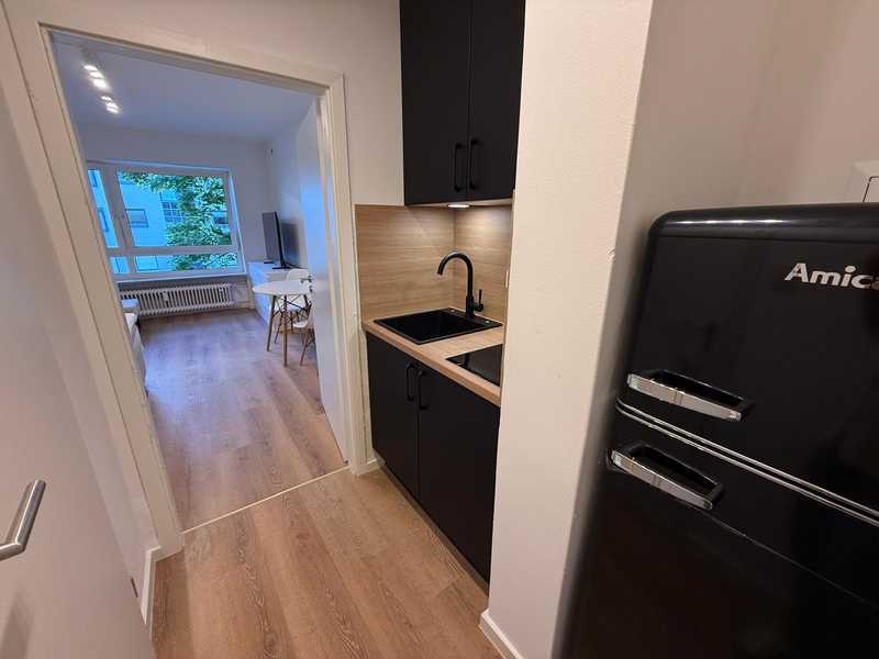 Untermiete 1-Zimmer-Wohnung in München-Sendling, voll möbliert