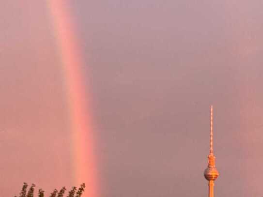 Geschmackvolle 1-Raum-Wohnung mit Balkon und Einbauküche in Berlin Mitte