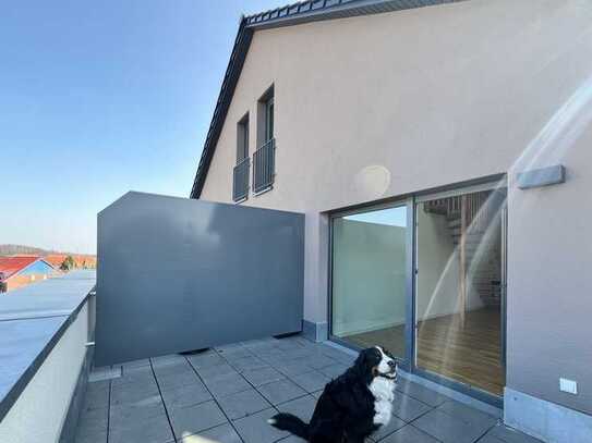 Hundefreundliche Eigentumswohnung mit Dachterrasse (H3,WE18)