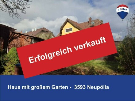 Haus mit großem Garten in Aussichtslage