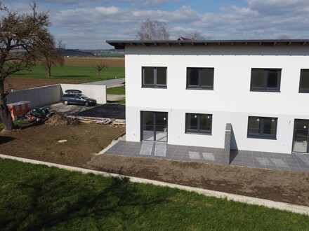 Noch zu haben da 1 verkauft! Aktionspreis!! Schlüsselfertige Doppelhaushälfte Links Ziegelmassiv Modern Living mit Gart…