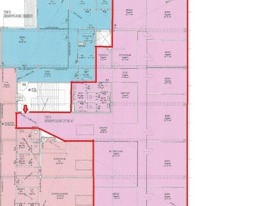 Büro zu mieten mit 154,73 m²