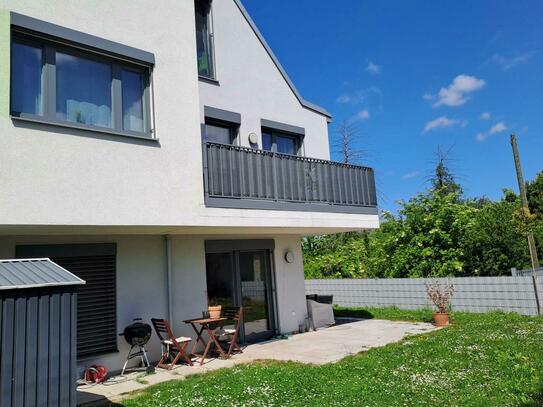 EIGENGRUND - TOLLE GARTENWOHNUNG AN DER OBEREN ALTEN DONAU INKL. GARAGENSTELLPLATZ